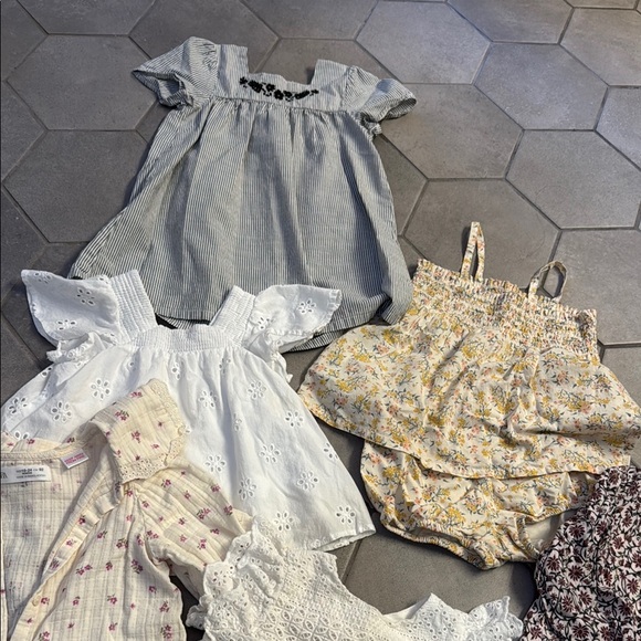 Zara H&M Floral and Lace Blouses Collection Mango Tops Toddler 2T - Picture 9 of 9